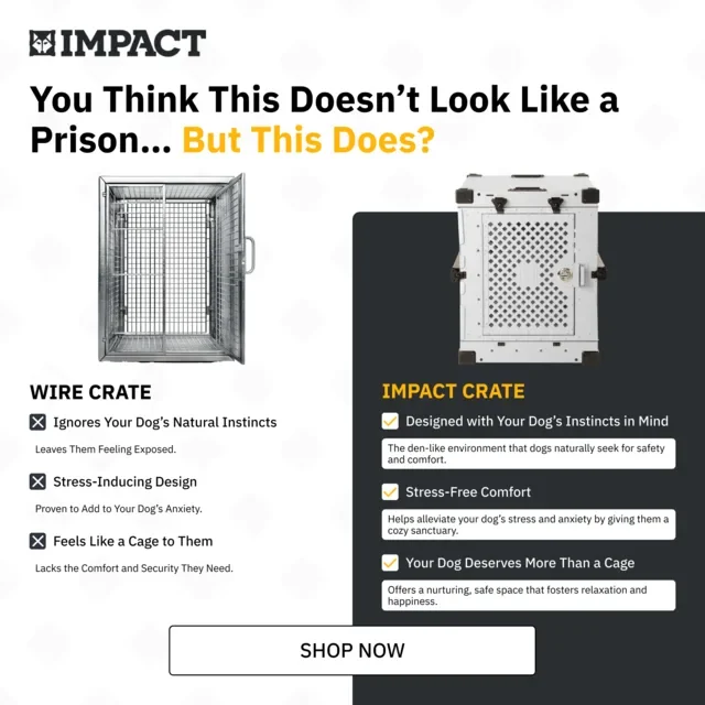 Impact Dog Crates ad