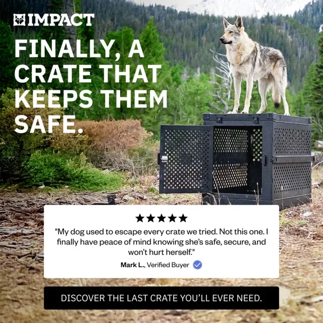 Impact Dog Crates ad