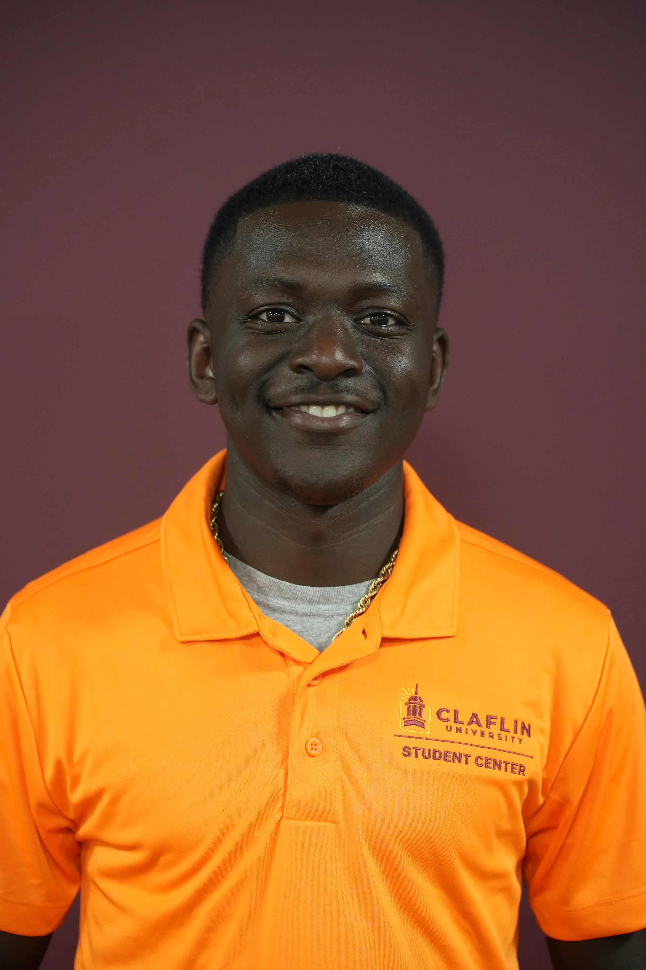 Tamir, Claflin University Student Center staff member