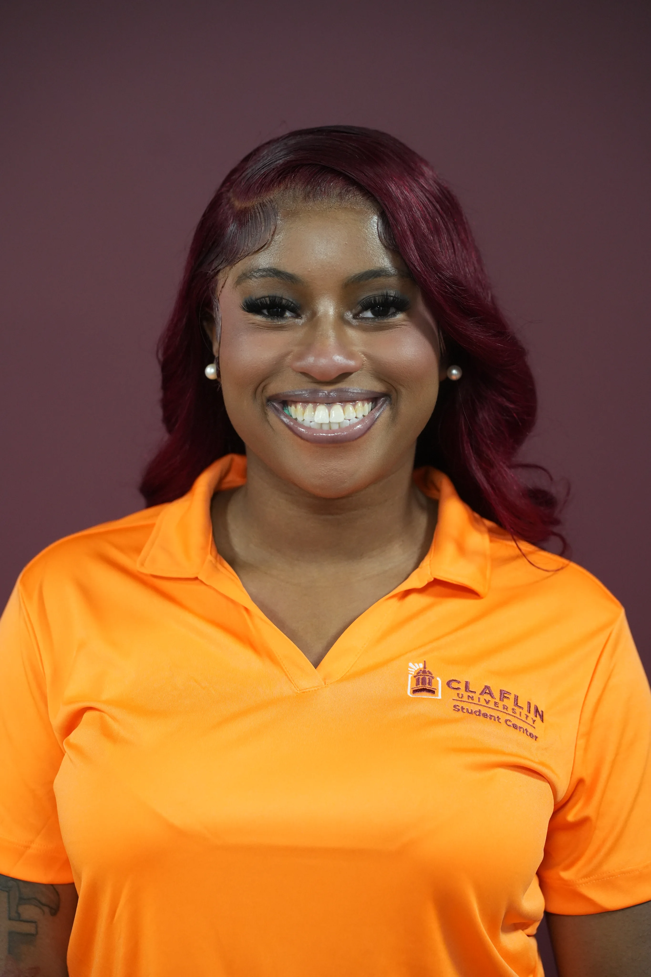 Faith, Claflin University Student Center staff member
