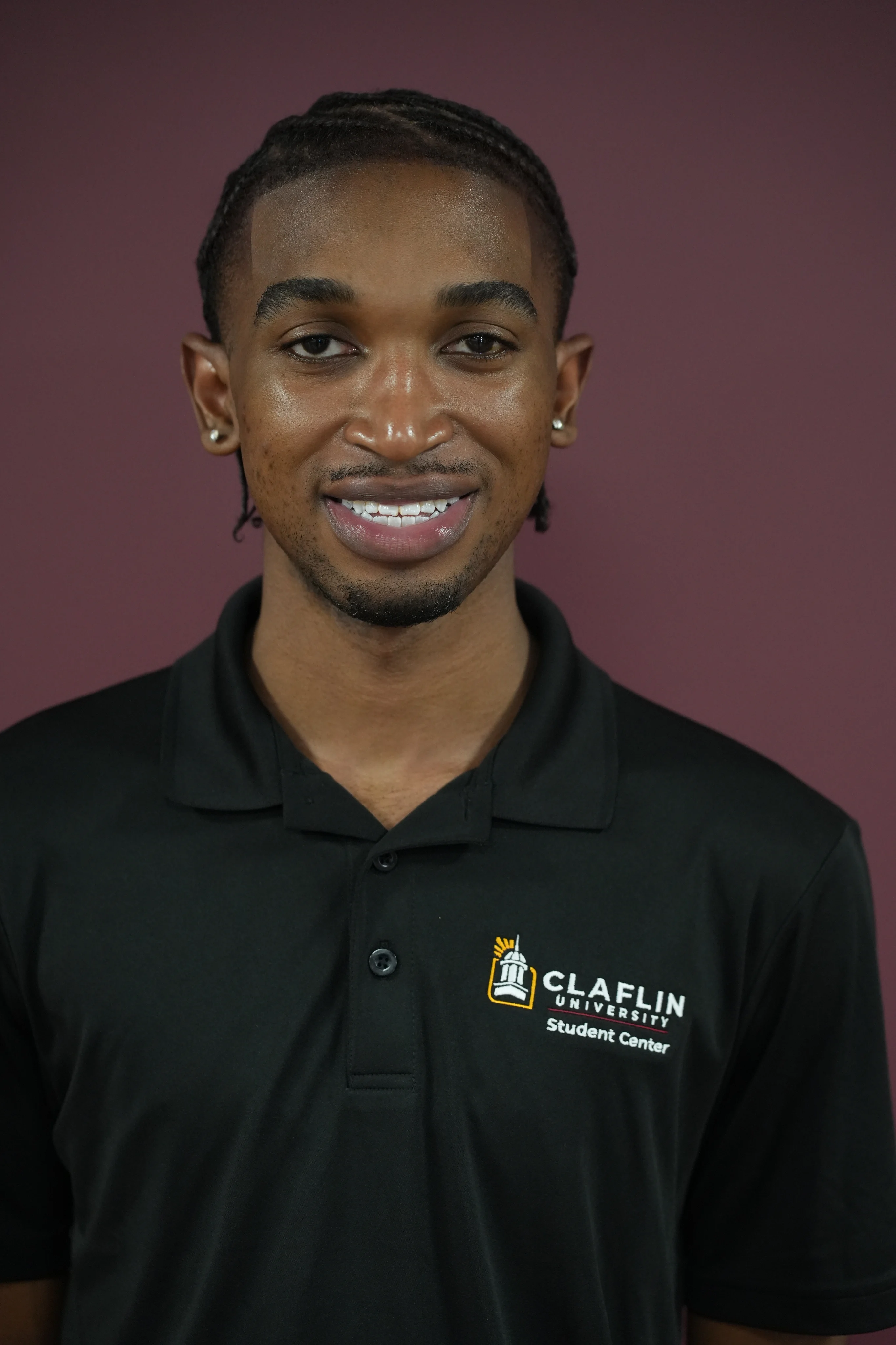 Issac, Claflin University Student Center staff member
