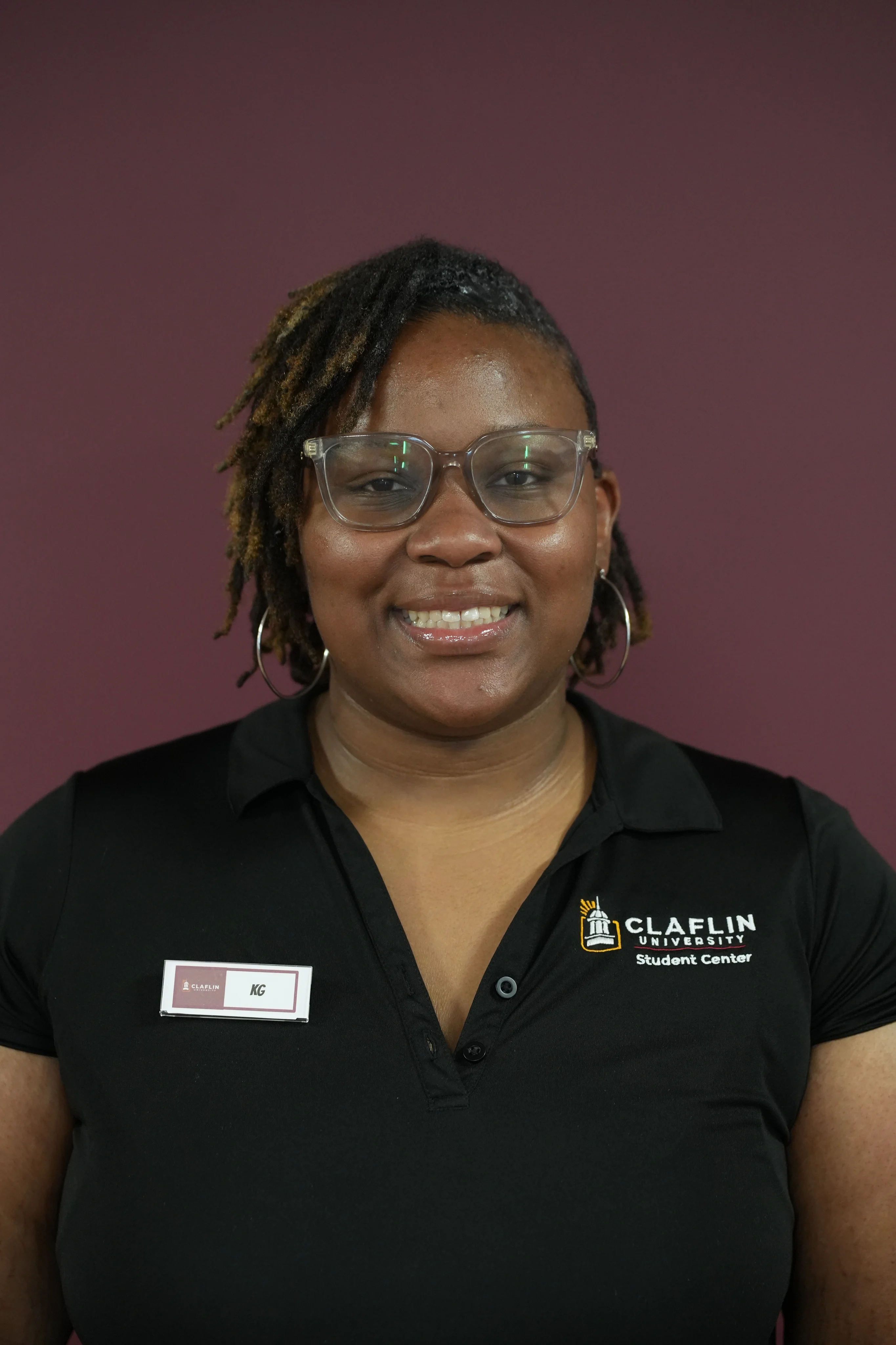 KG, Claflin University Student Center staff member