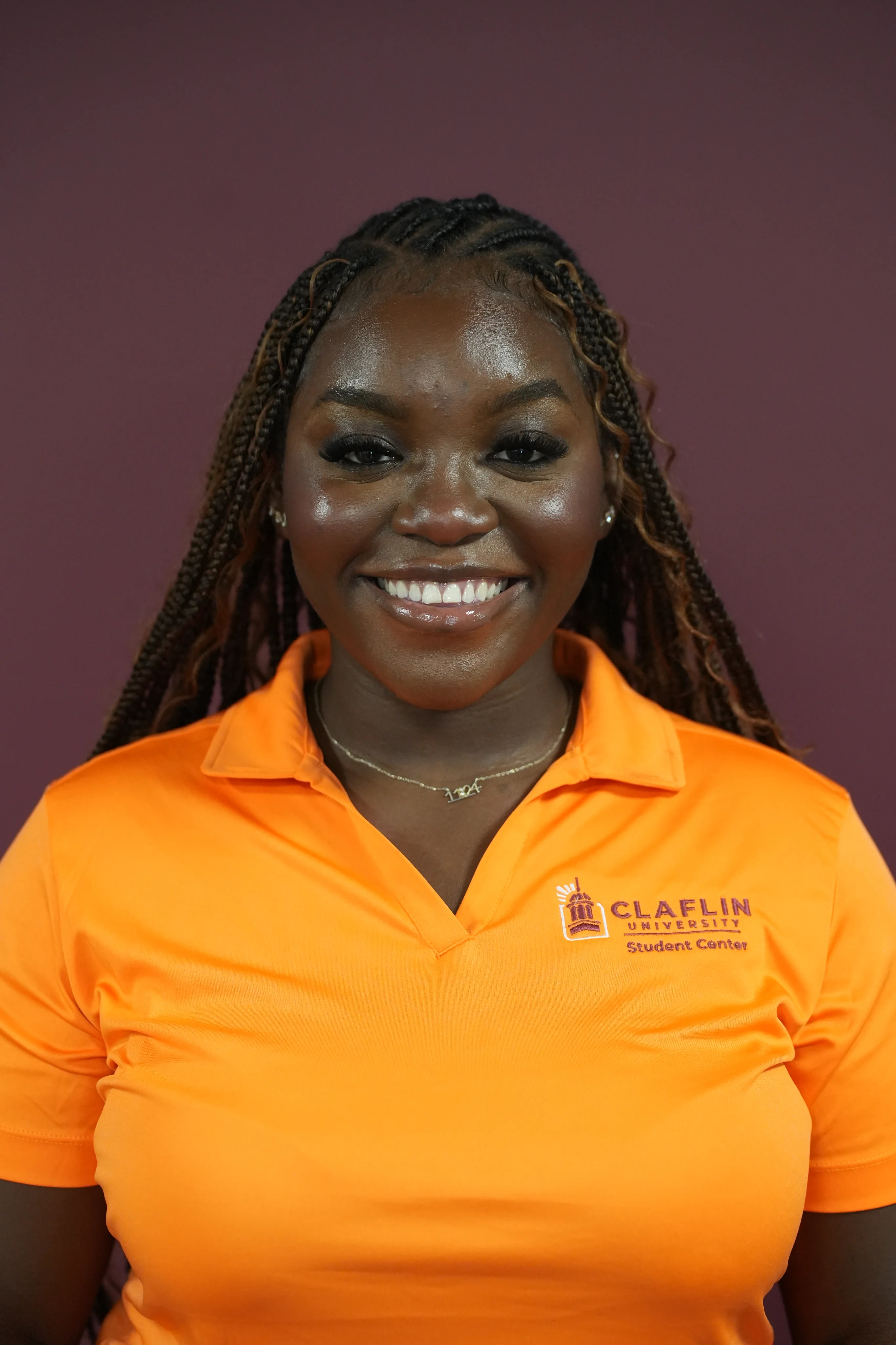 Jordyn, Claflin University Student Center staff member