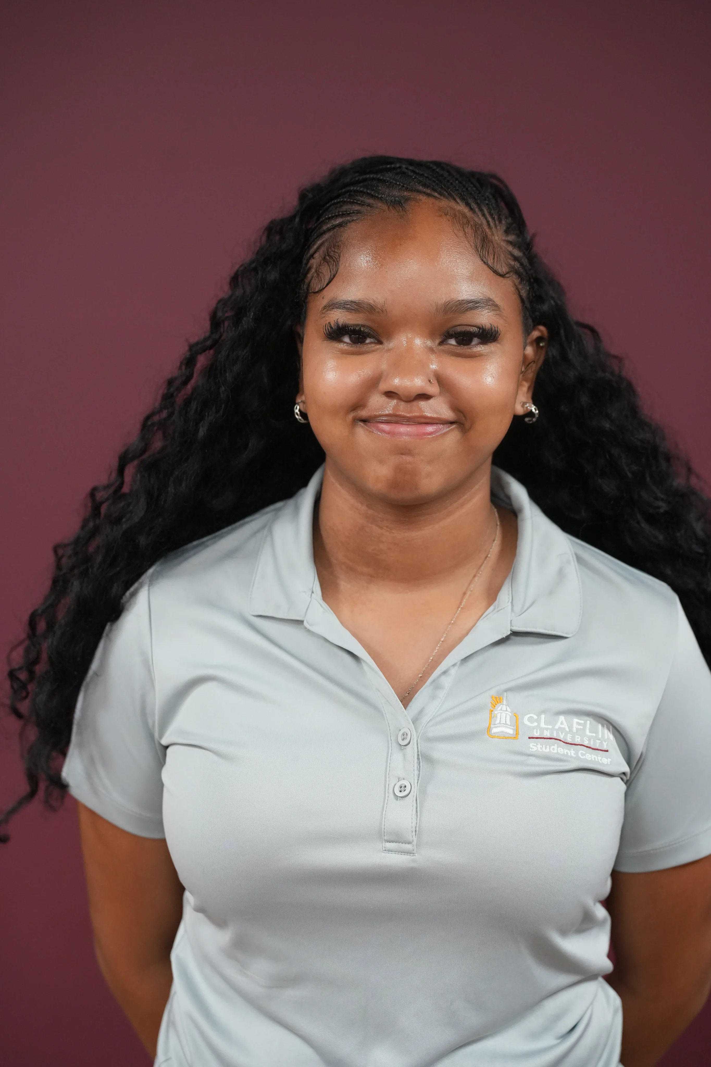 Angel, Claflin University Student Center staff member