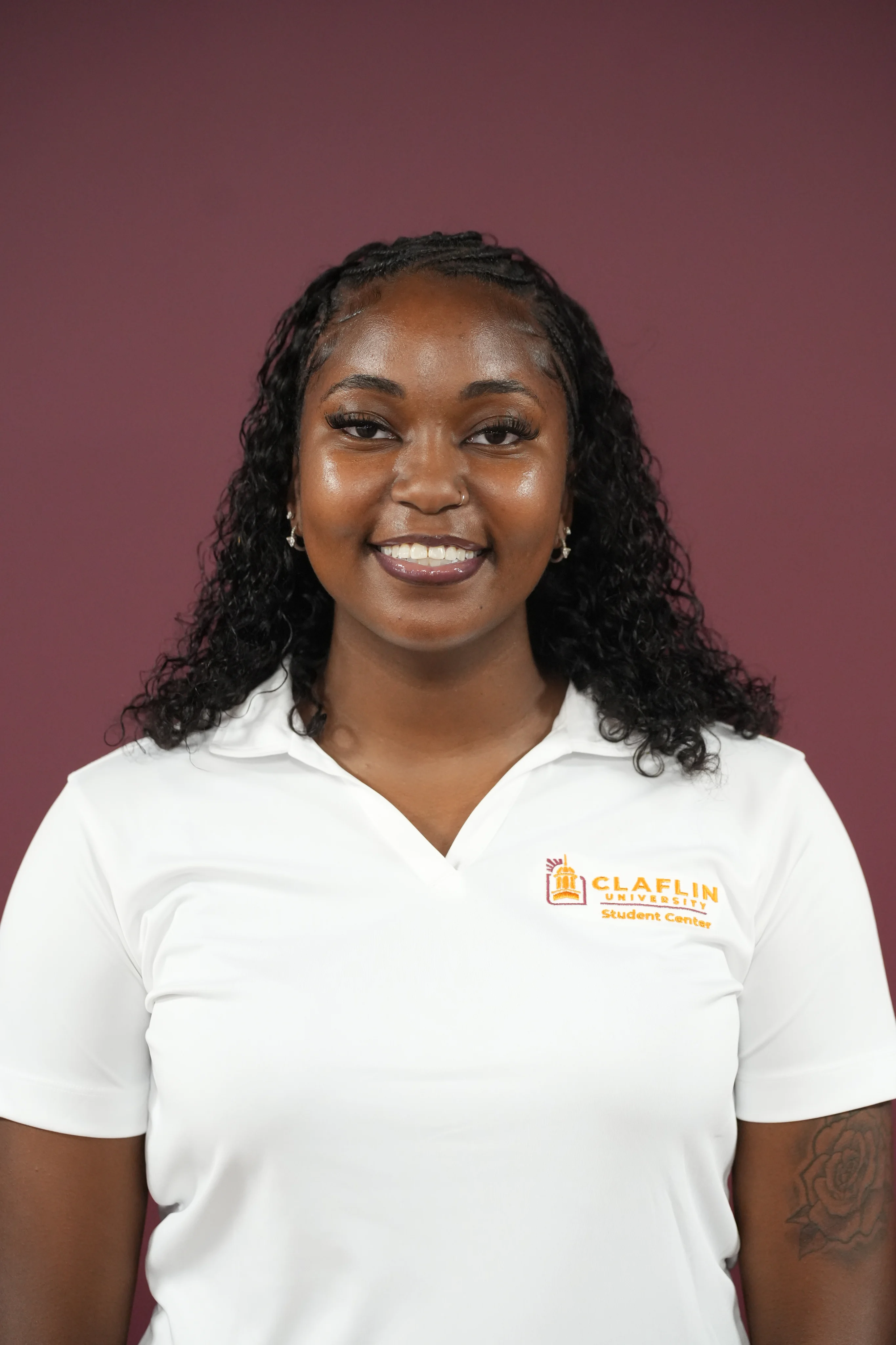 Miasia, Claflin University Student Center staff member