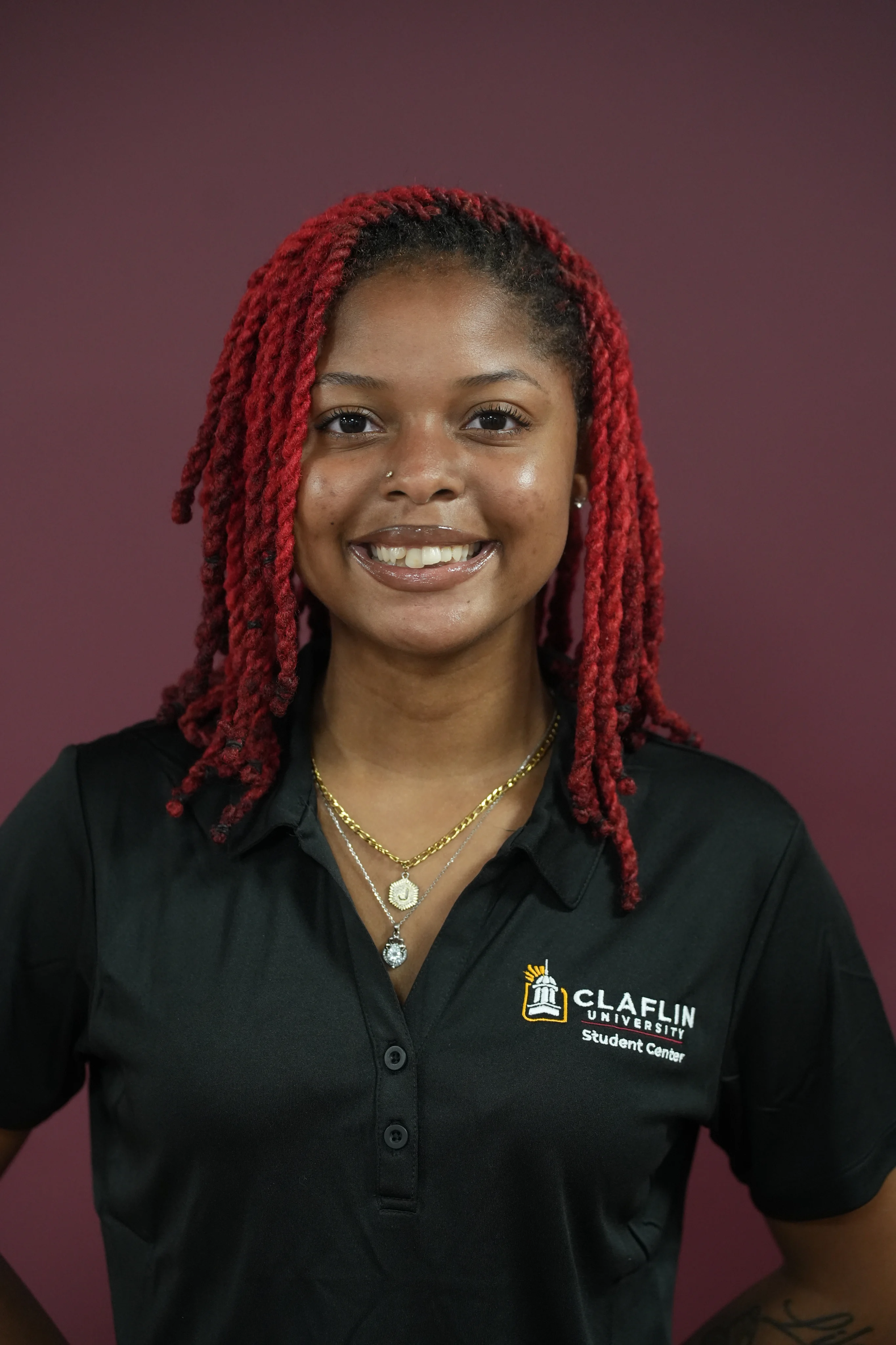 Jaida, Claflin University Student Center staff member