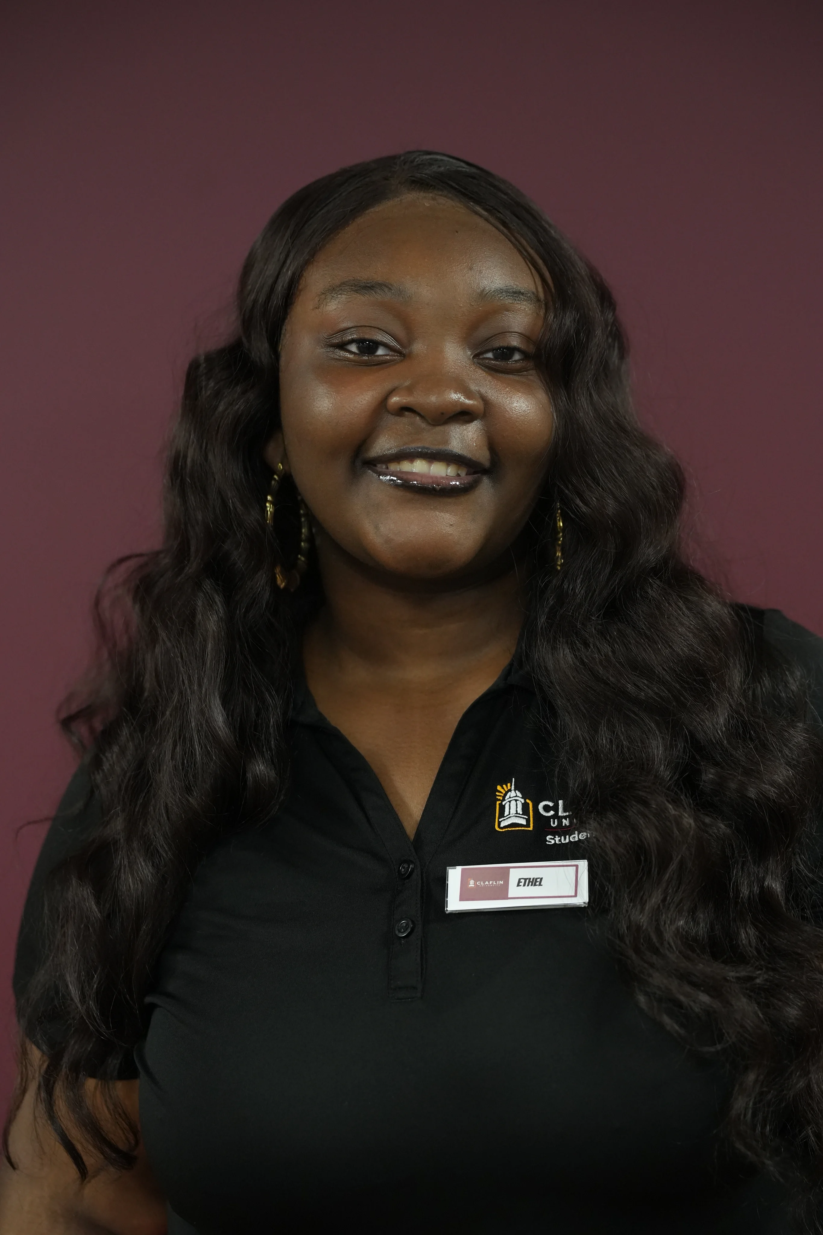 Ethel, Claflin University Student Center staff member