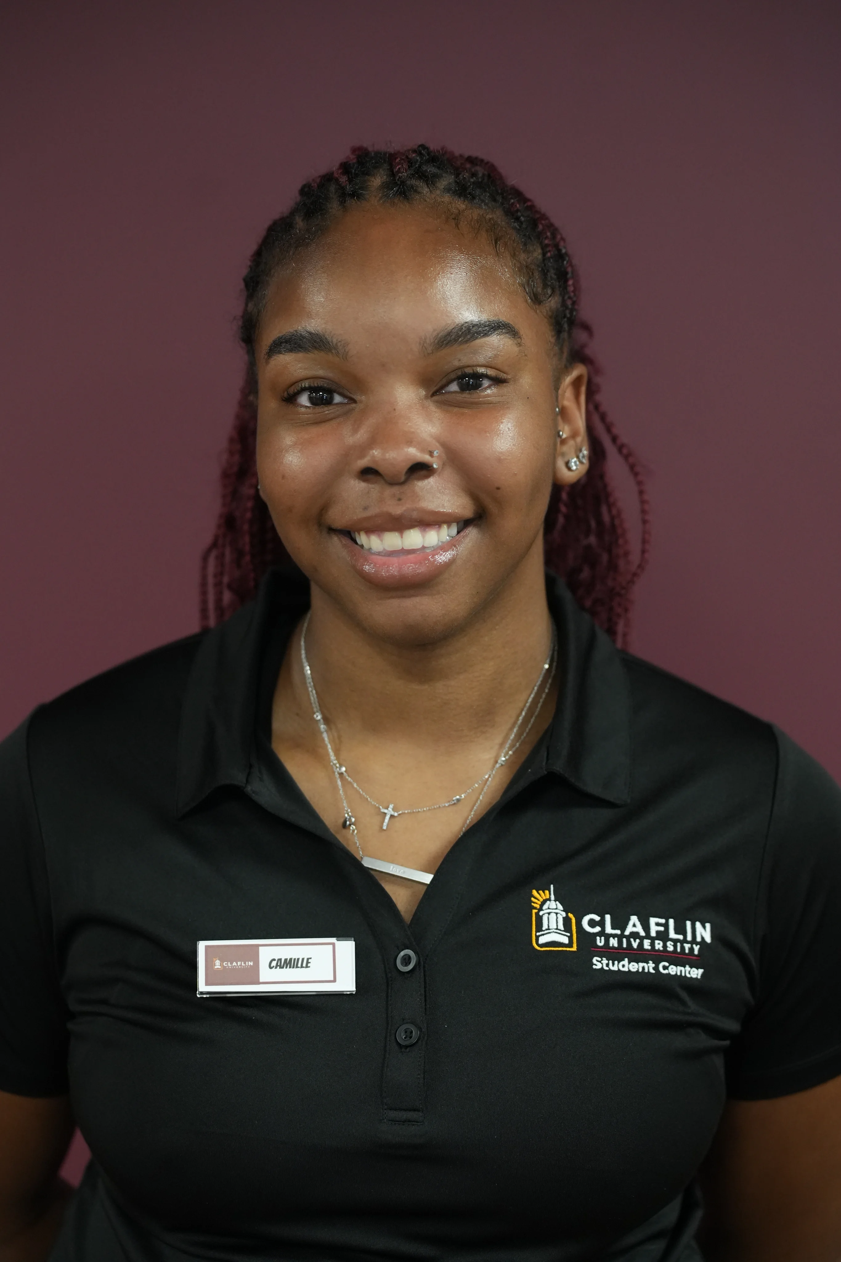 Camille, Claflin University Student Center staff member