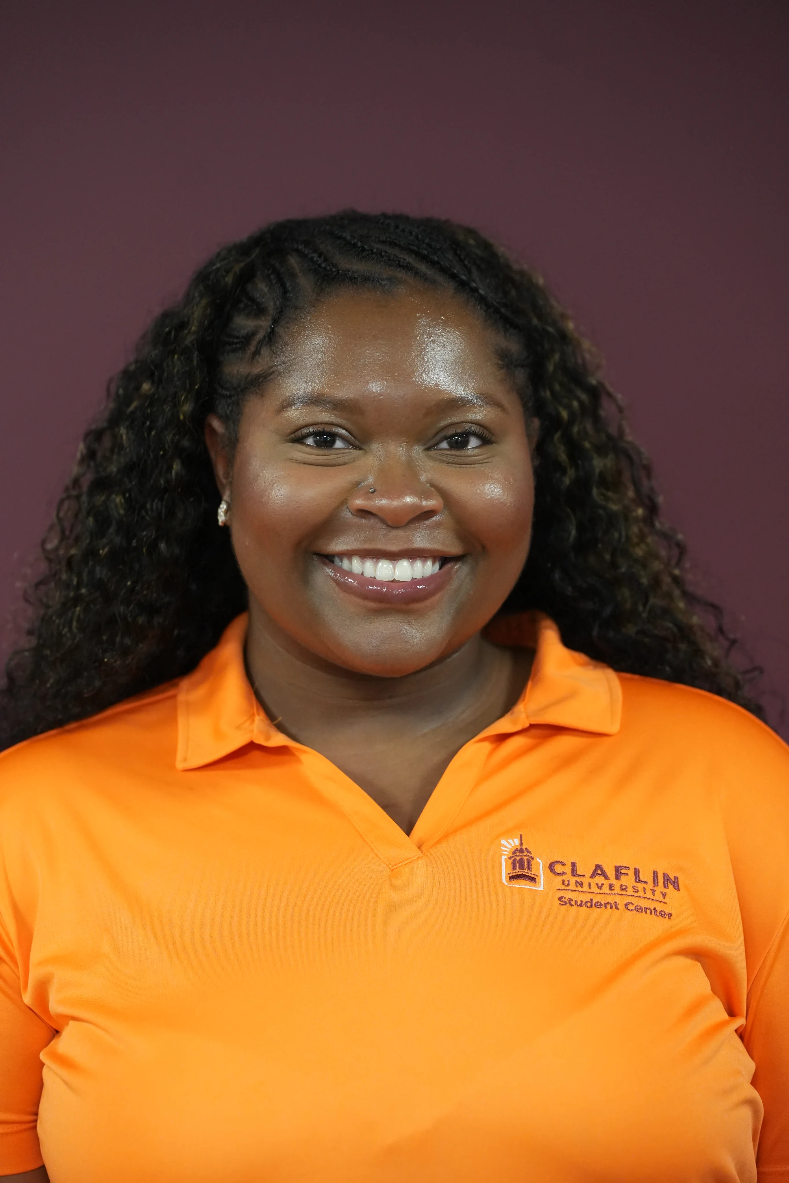 Lay, Claflin University Student Center staff member
