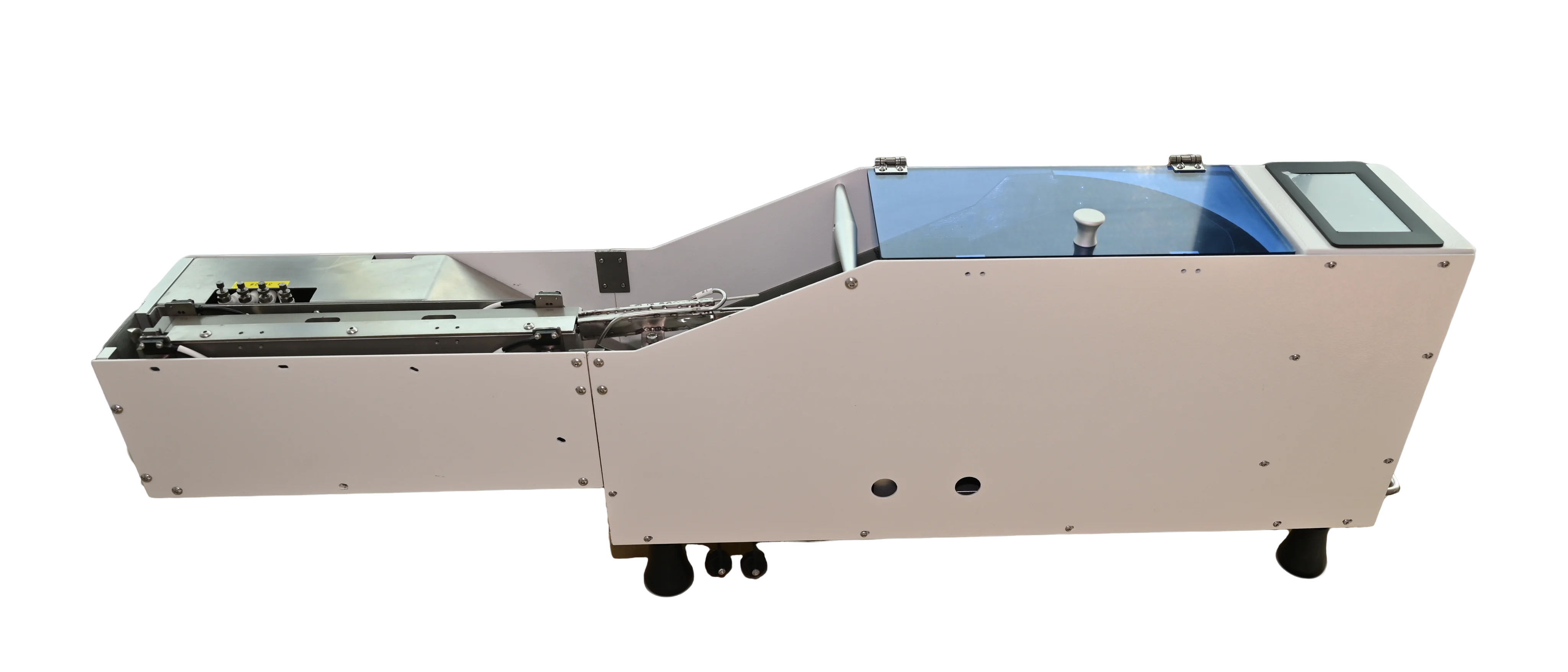 Complete Winseason reciprocating feeder with belt-transfer and vibration modules