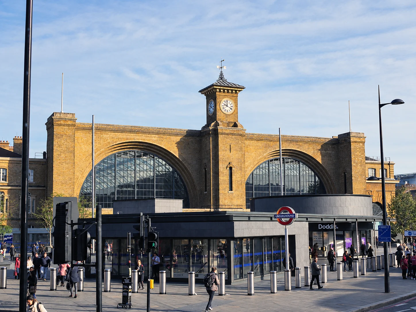 King’s Cross station and its Underground entrance