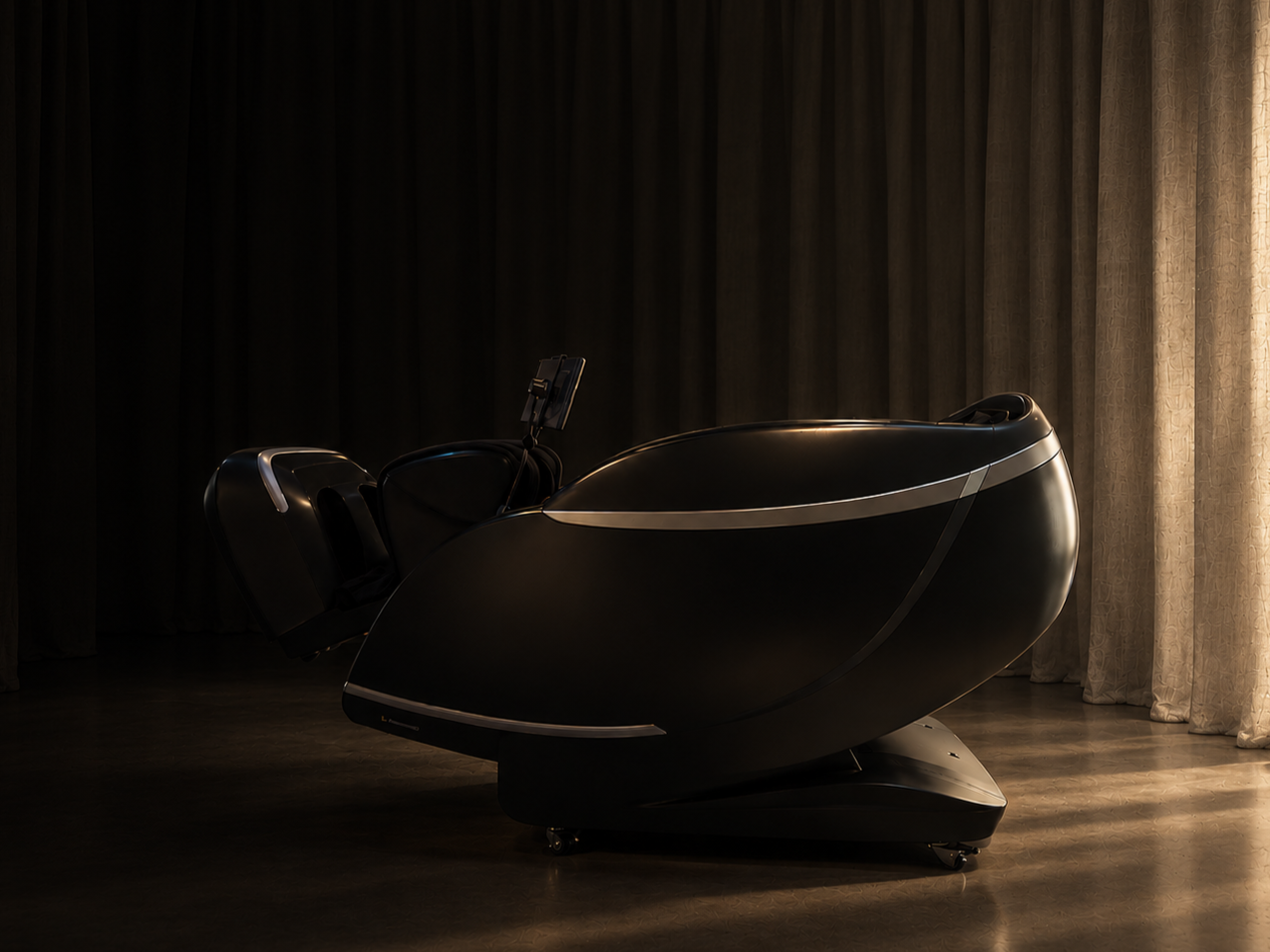 The Therapeutix reclining massage chair
