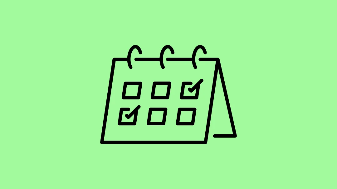 August Calendar Fundraiser Template