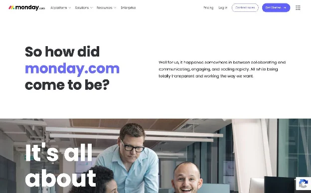 monday.com About page