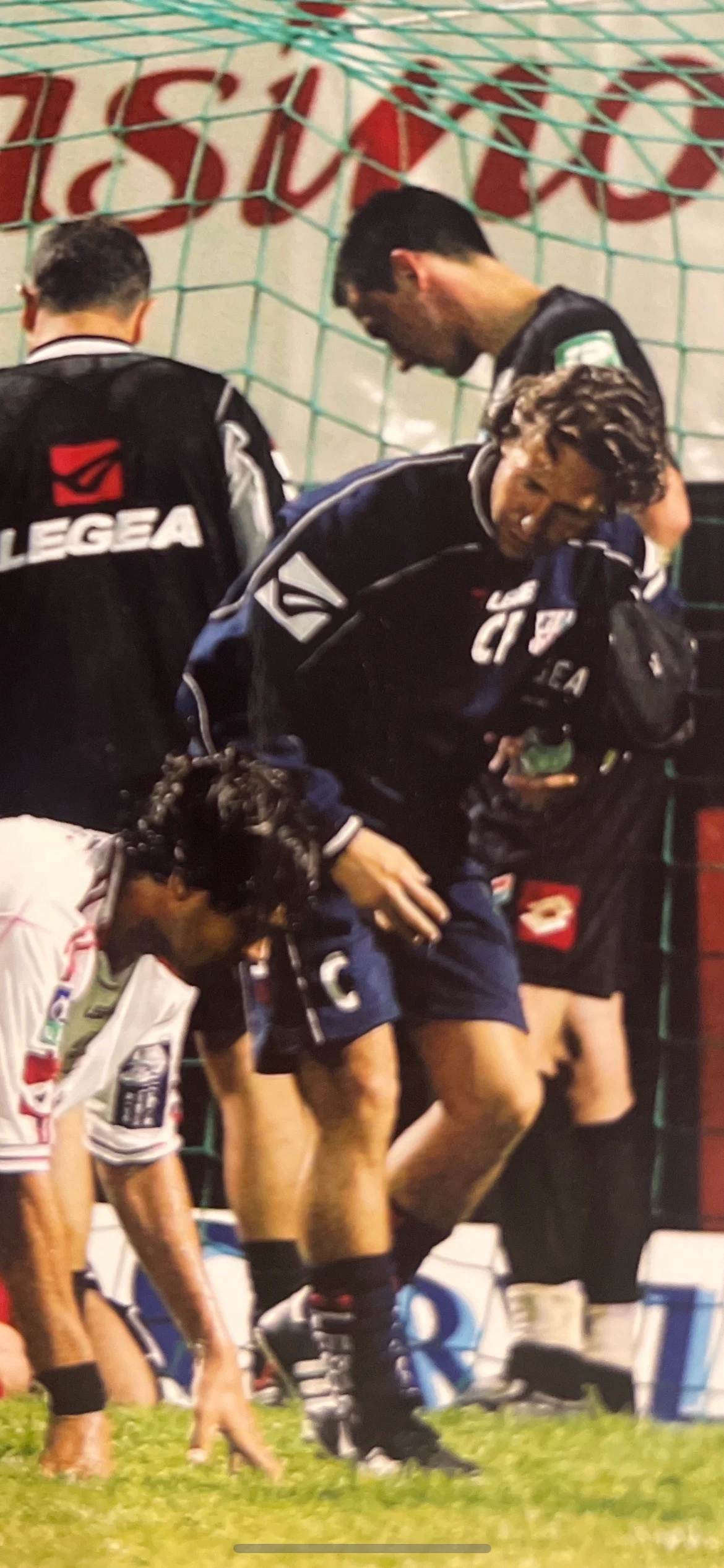 Cyrille Pavy intervenant sur un terrain de Ligue 1