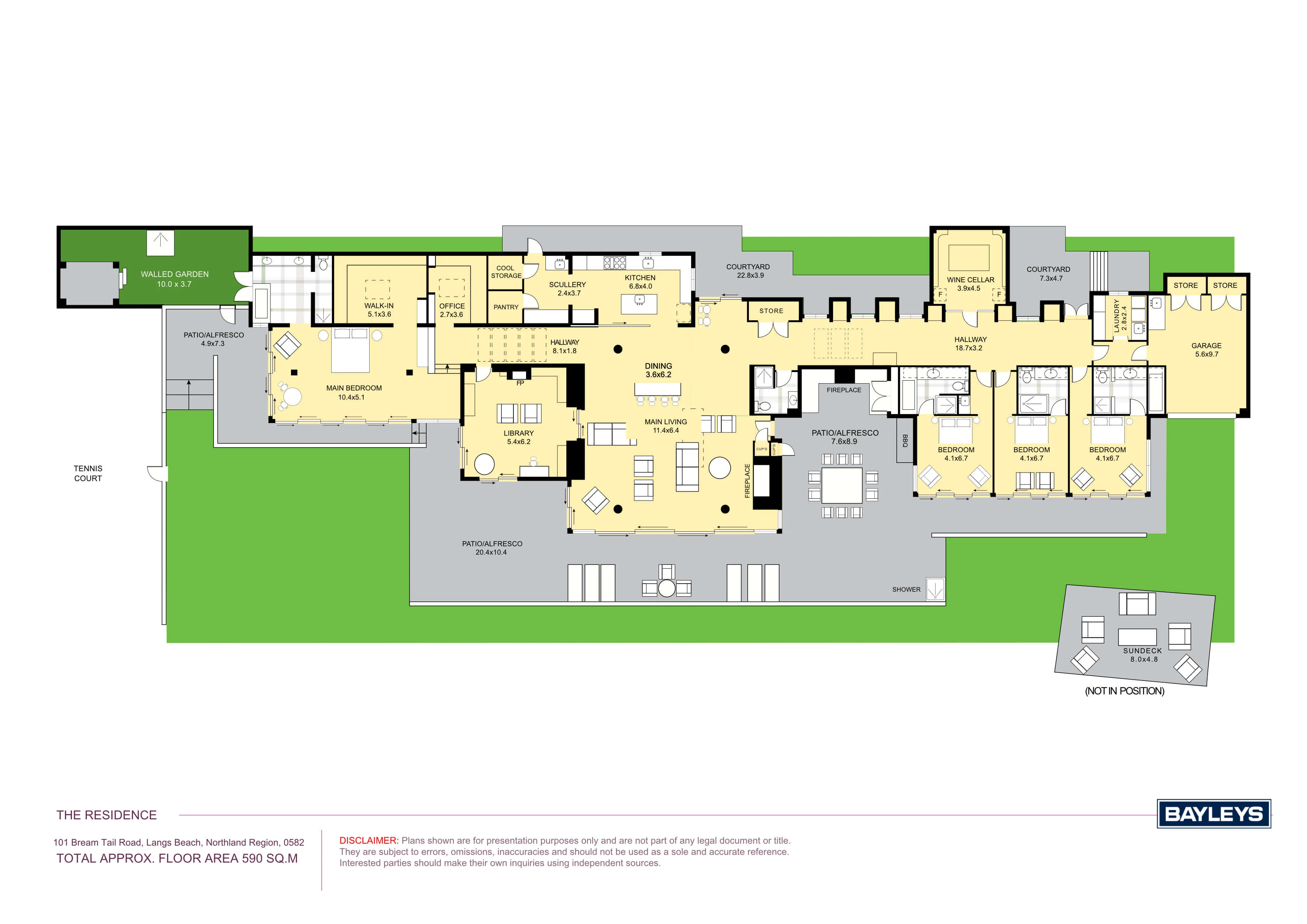 The Residence floorplan