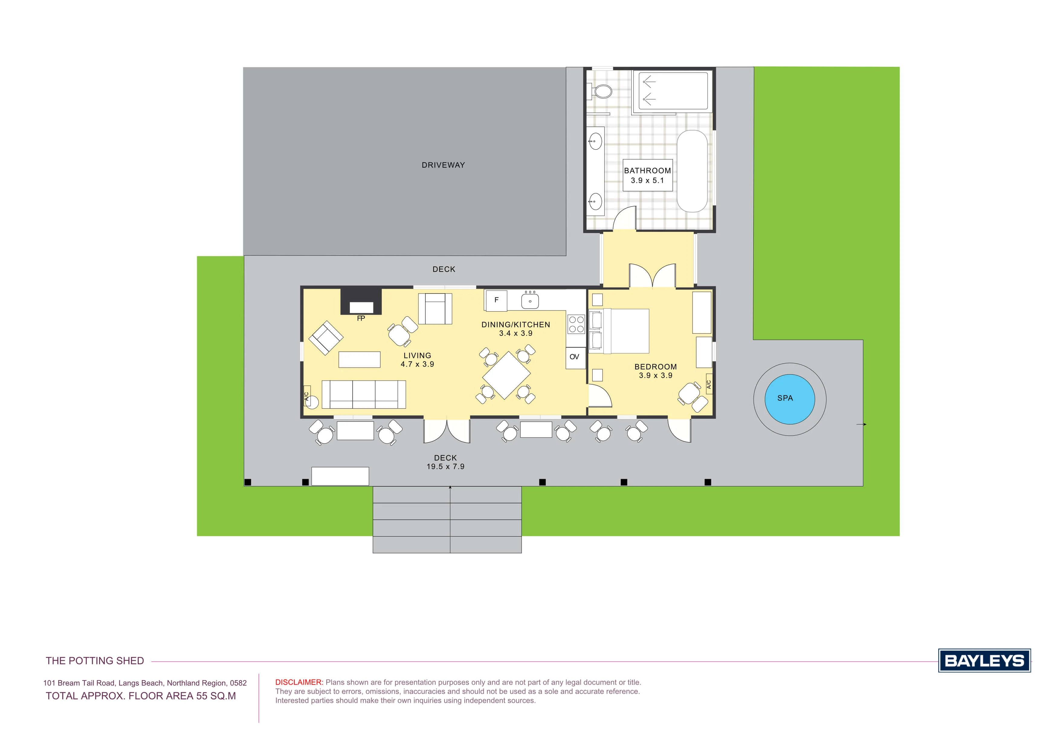 The Potting Shed floorplan