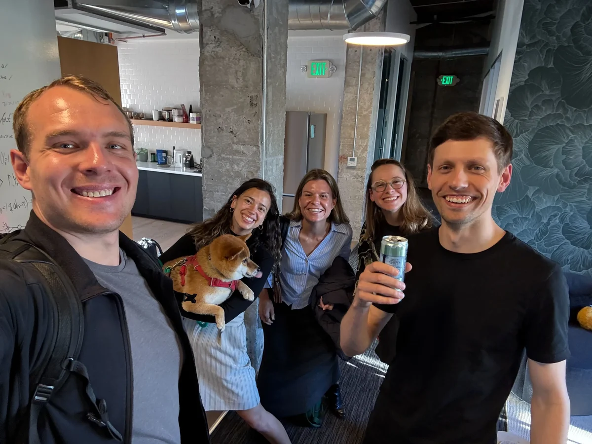 Healthleap team in the office