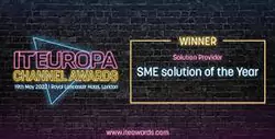 IT Europa Channel Awards SME Solution of the Year winner