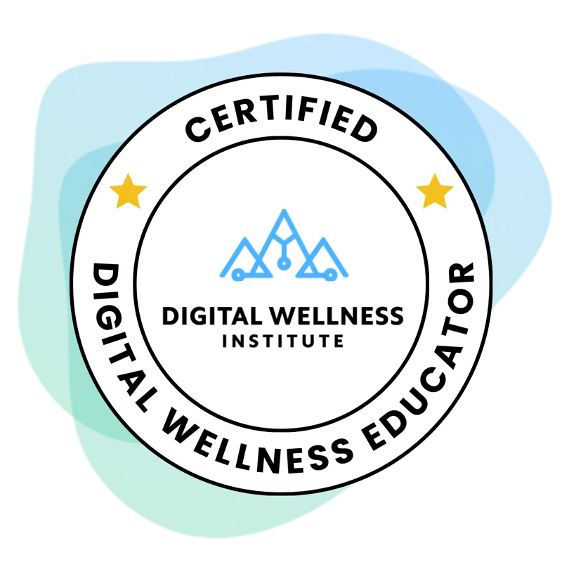 Certified Digital Wellness Educator badge