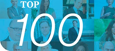 Distintivo Top 100 Conferenciantes de España