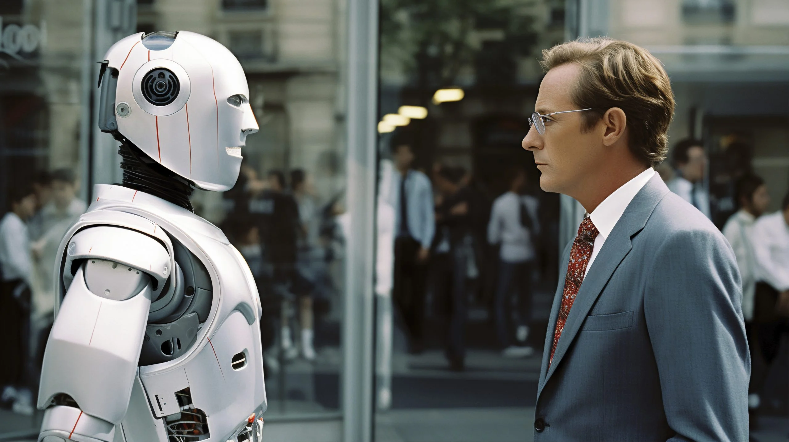 Persona y robot como representación del aprendizaje en la era de la inteligencia artificial