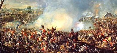 Representación histórica de la Batalla de Tamames