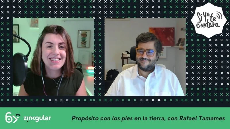 Janire Sainz y Rafael Tamames conversan en el podcast Sin Vergüenza de Cohostar sobre propósito corporativo