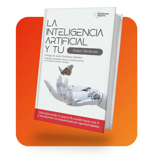 Portada del libro La inteligencia artificial y tú, de Rafael Tamames