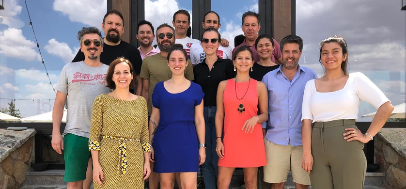 Participantes en el encuentro global de Growth y Client Success de Findasense en 2019