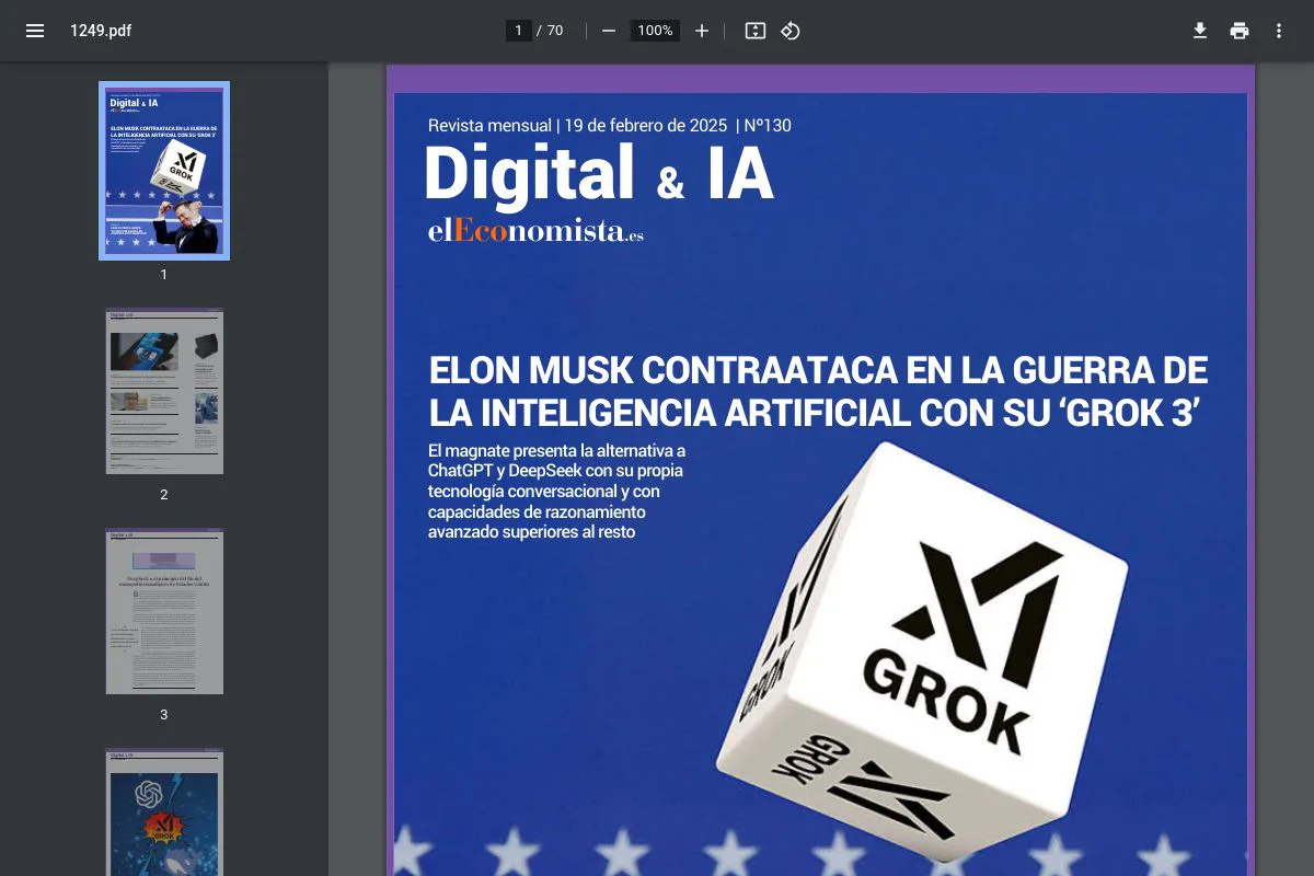 Portada del suplemento Digital & IA de elEconomista del 19 de febrero de 2025