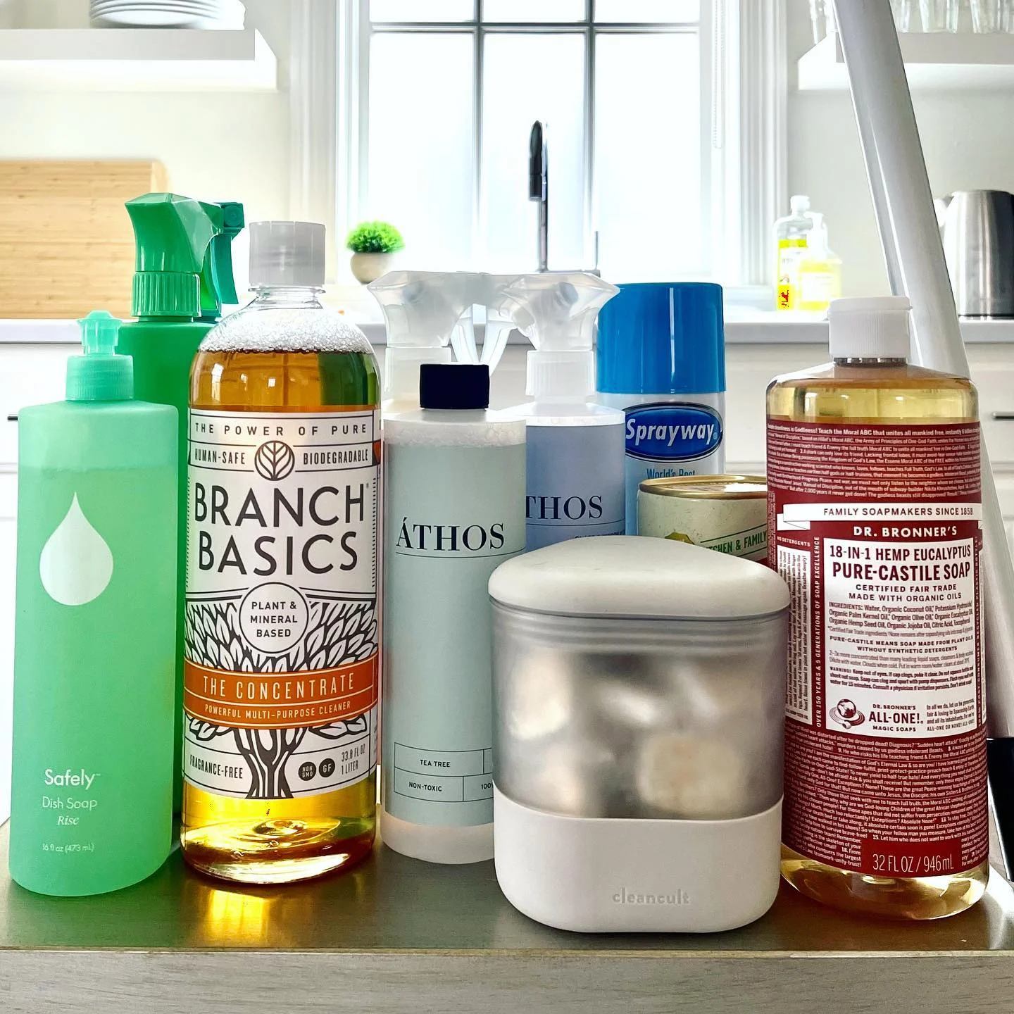 Cleaning Products used for professional housekeeping