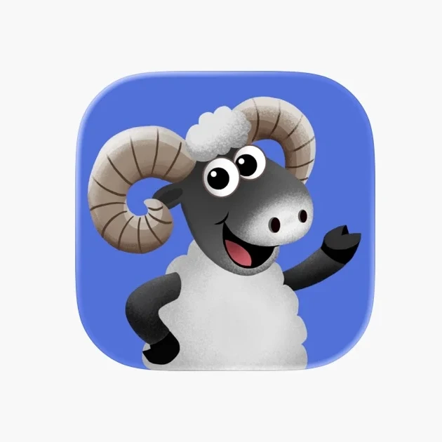 Once at Home app icon featuring the Once ram character