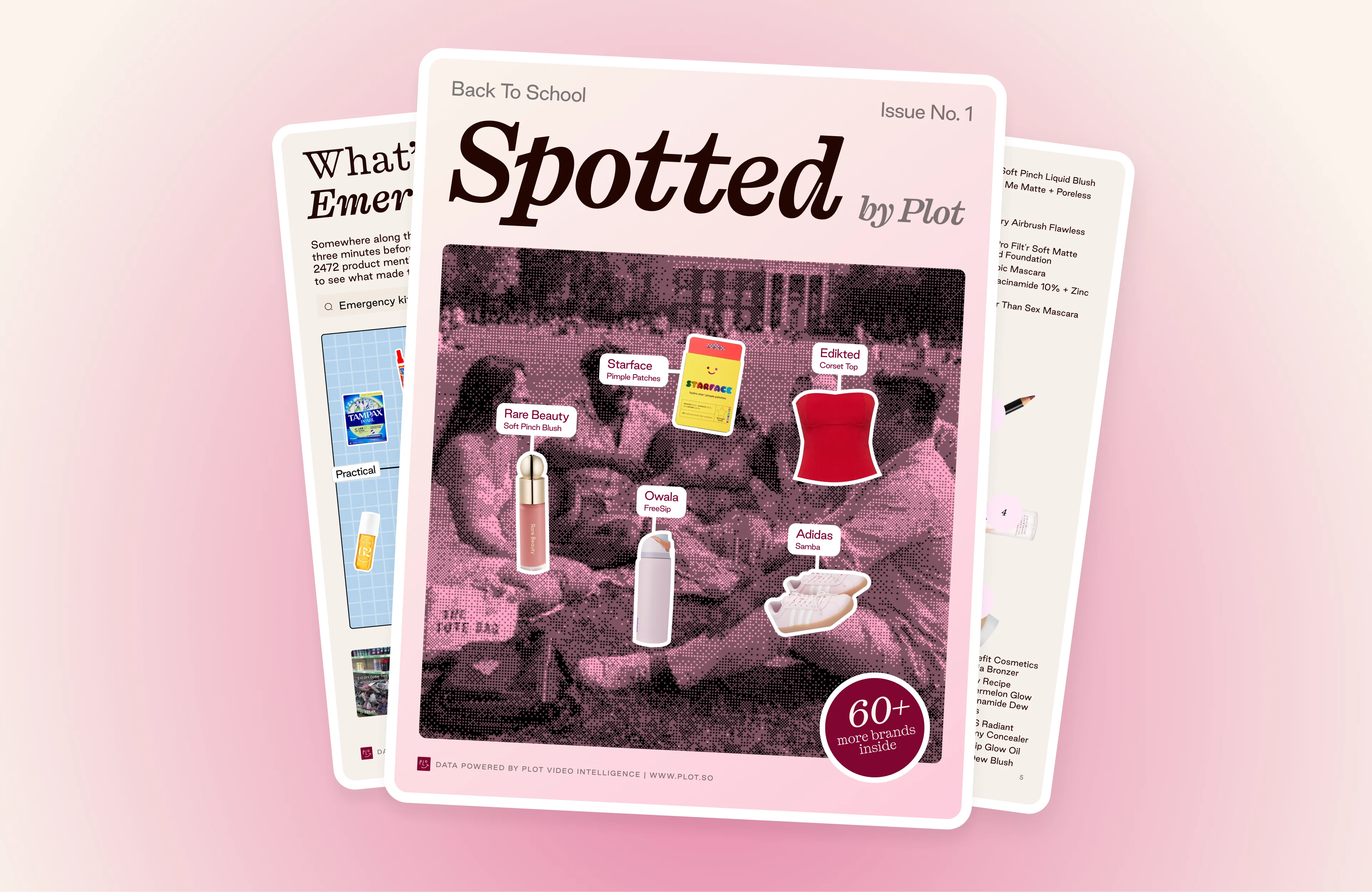Spotted by Plot Back to School magazine cover